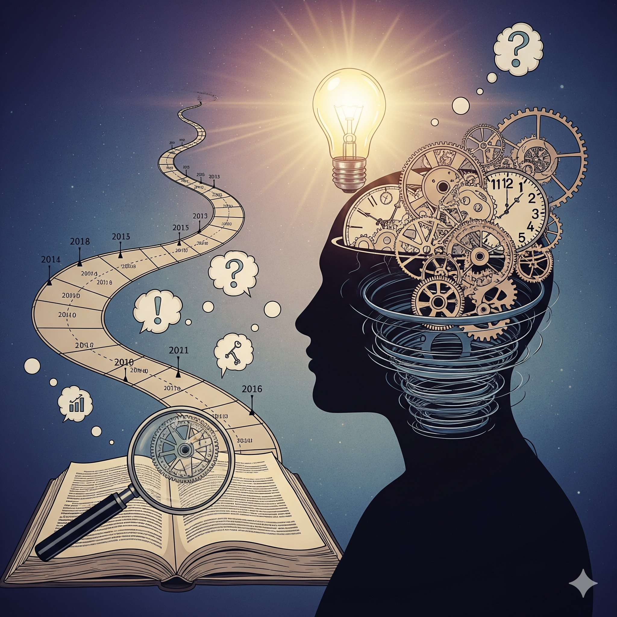 Image décorative opérations intellectuelles