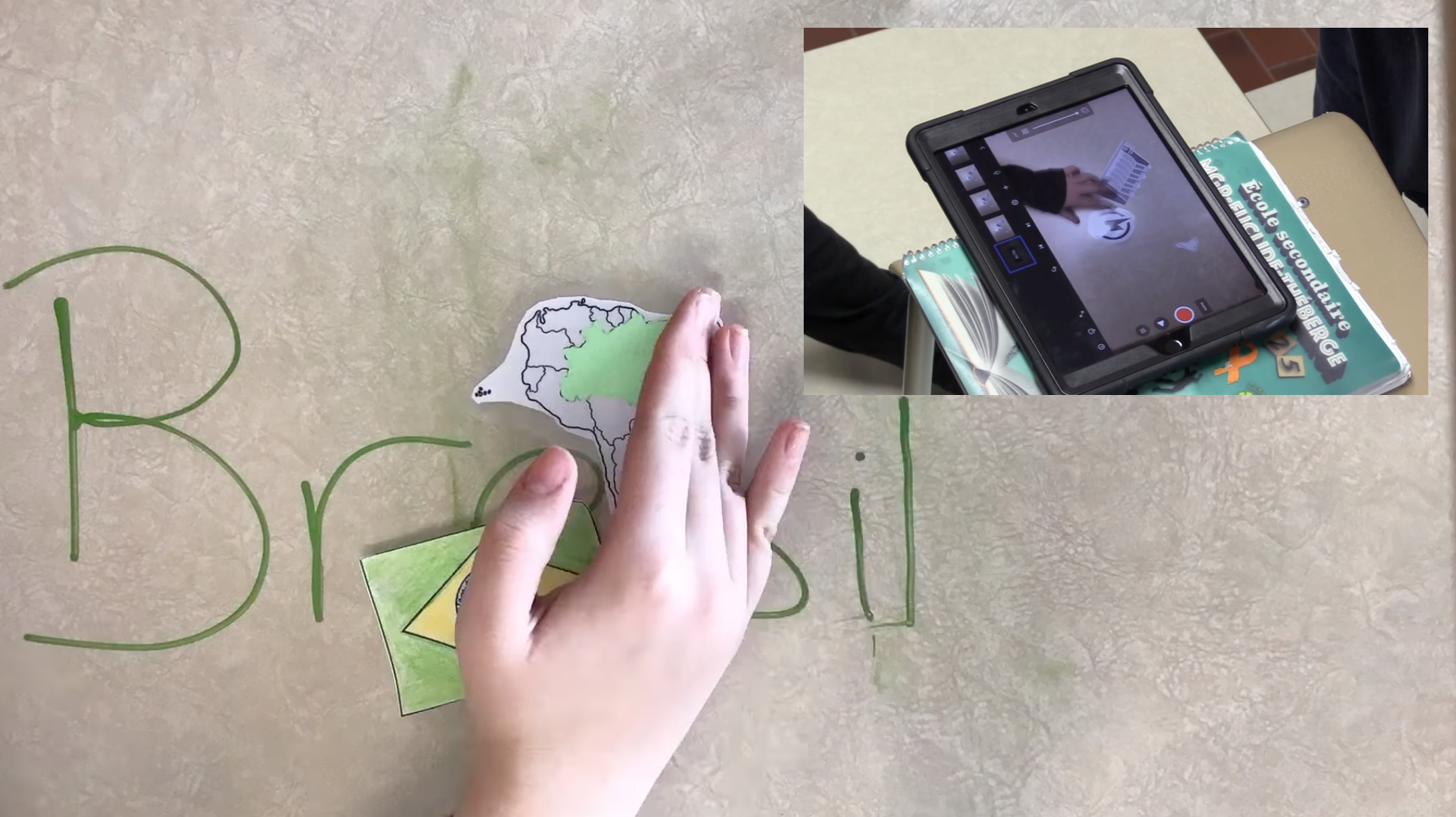 Energy consumption territory stop motion