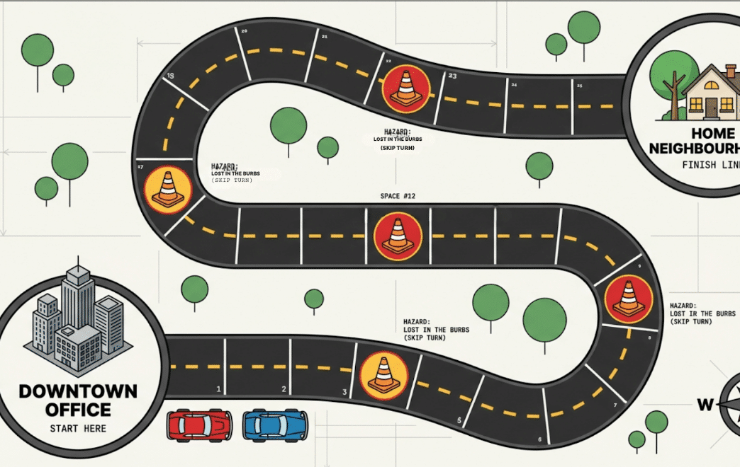 Post-war Concepts Review Game: The Autoroute Commute